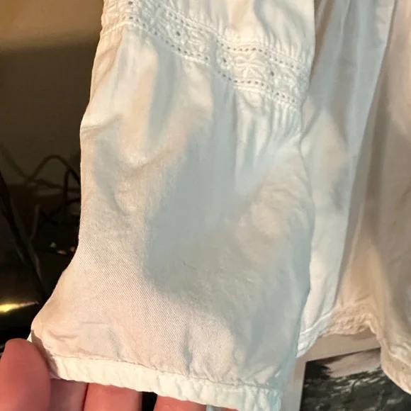 Rhythm White Casual long Sleeve White Dress - Picture 5 of 11